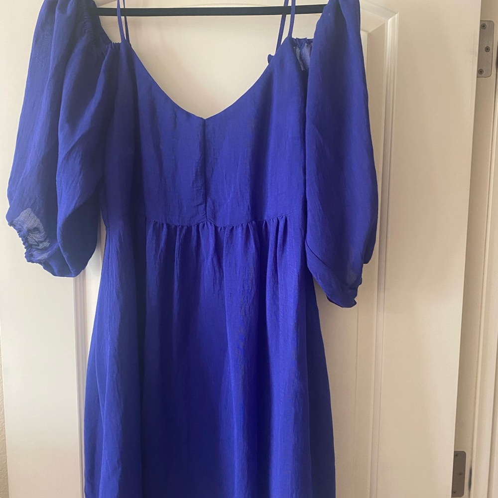 Anthropologie Moulinette Soeurs cold shoulder dress